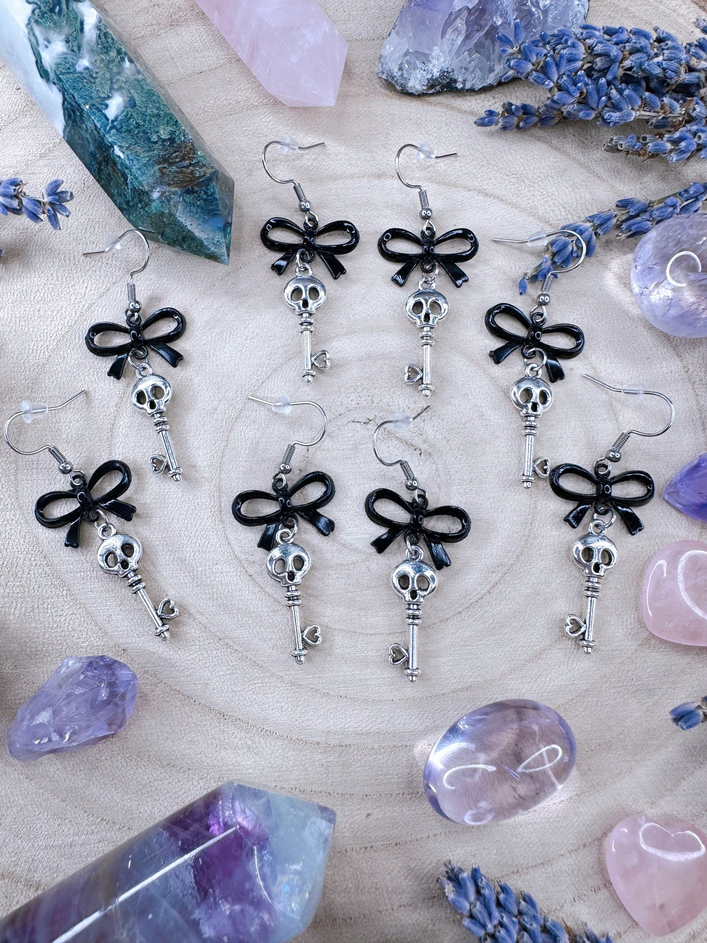 Skeleton Key Earrings