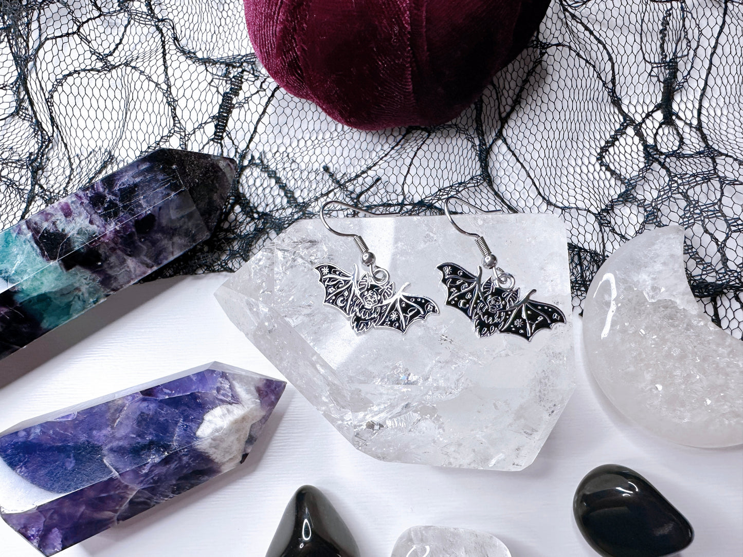 Baby Bat Earrings