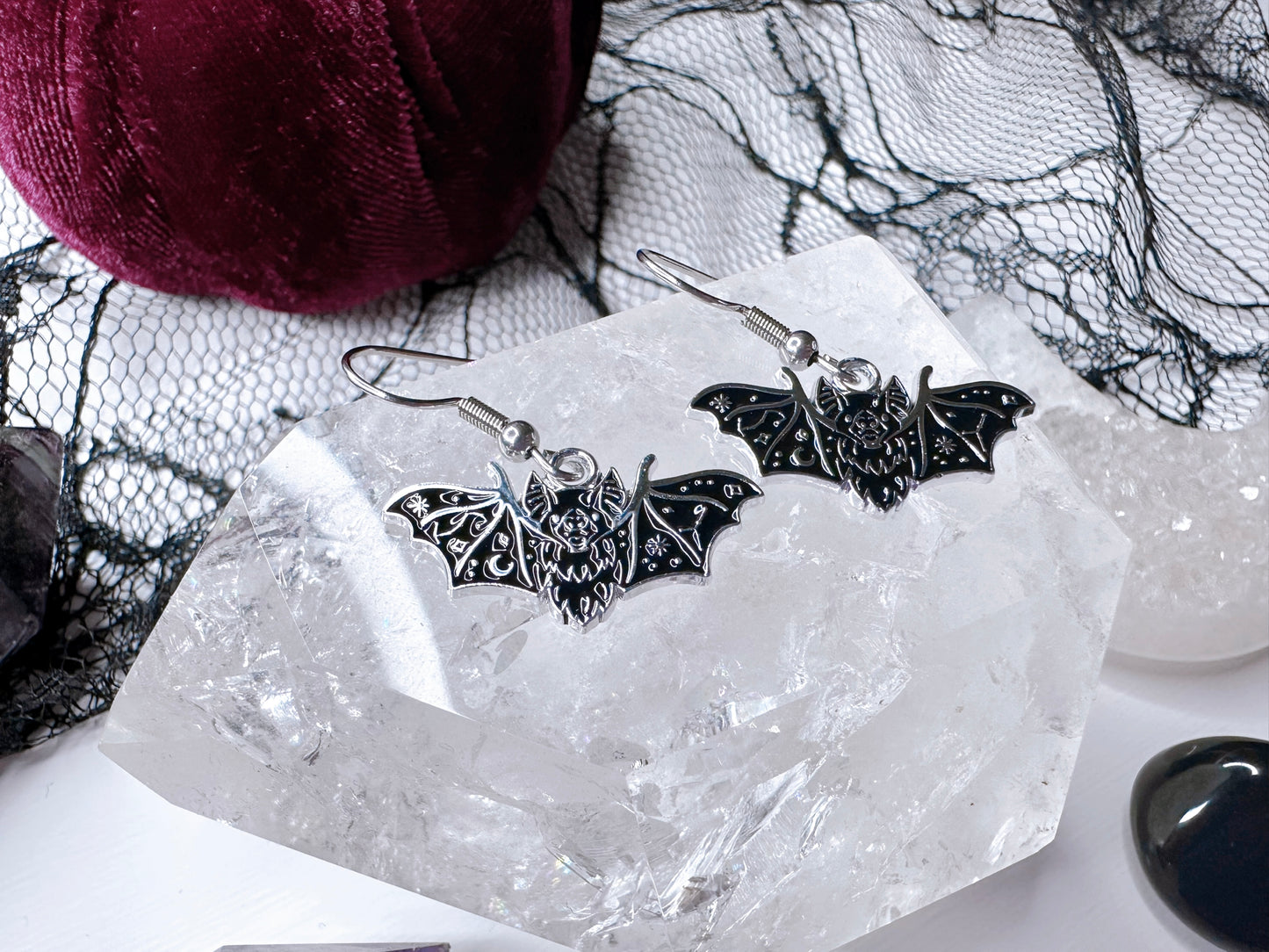 Baby Bat Earrings