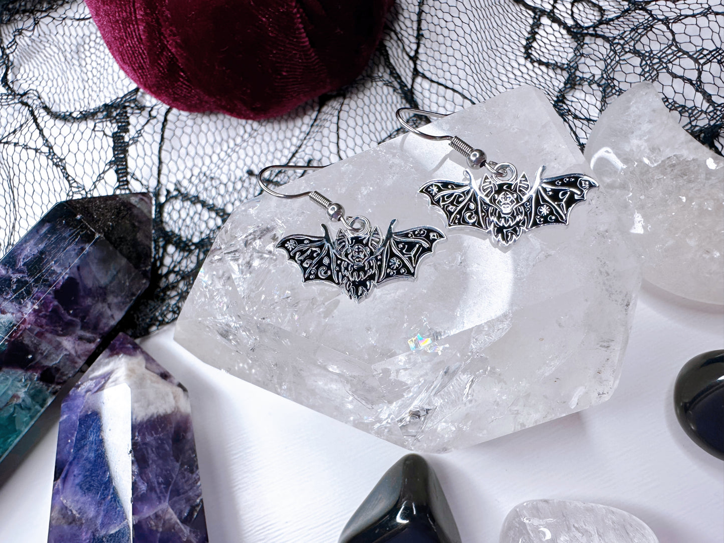 Baby Bat Earrings