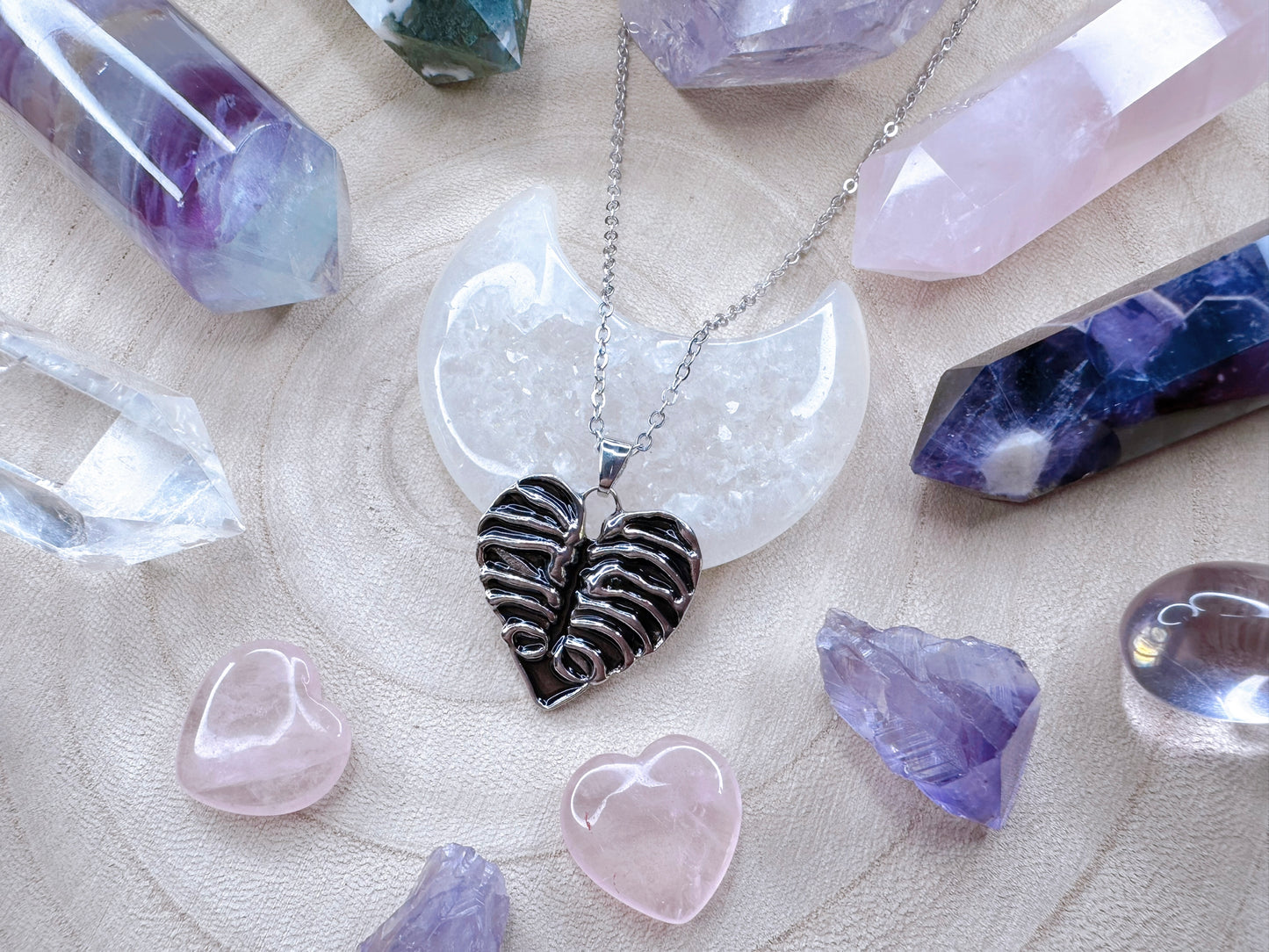 Caged Heart Necklace