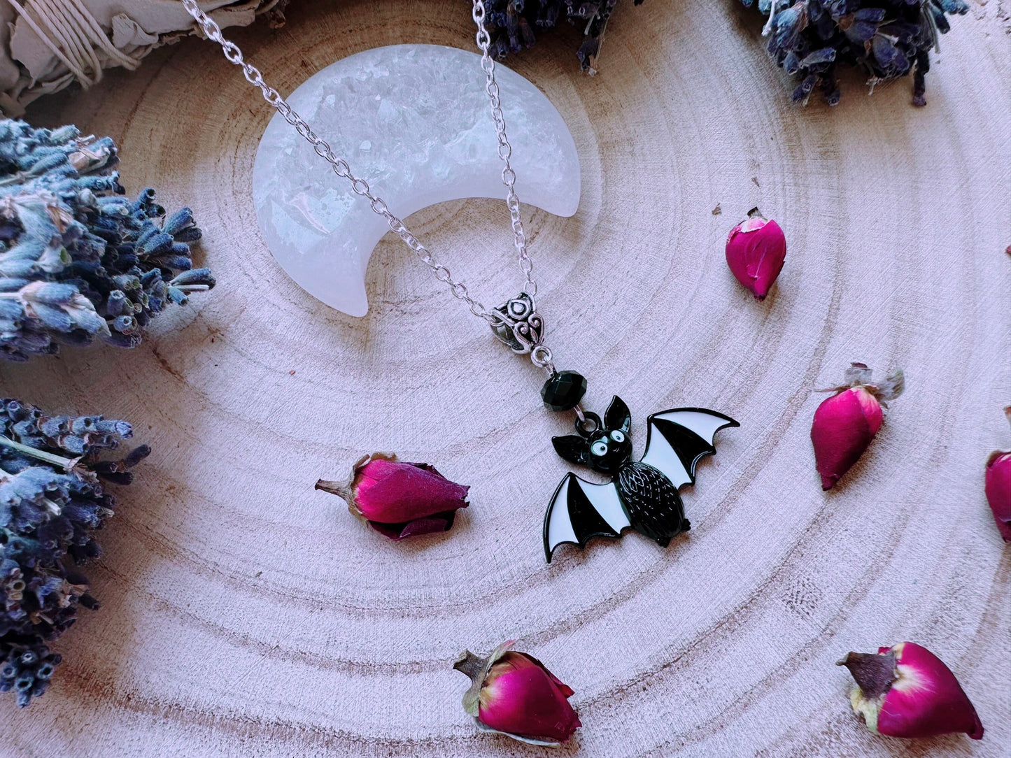 Beetle Bat Necklace