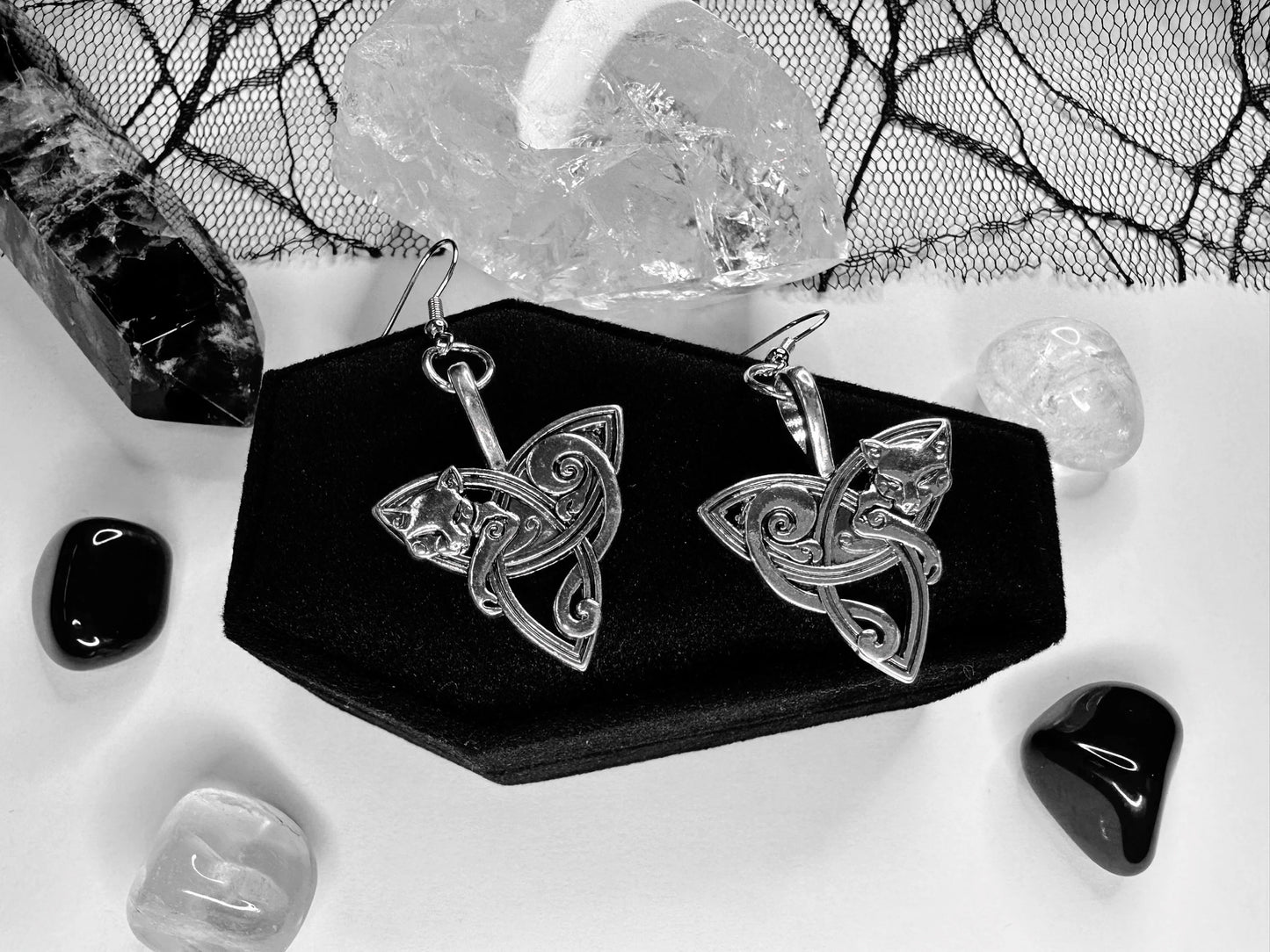 Bastet's Protection Earrings