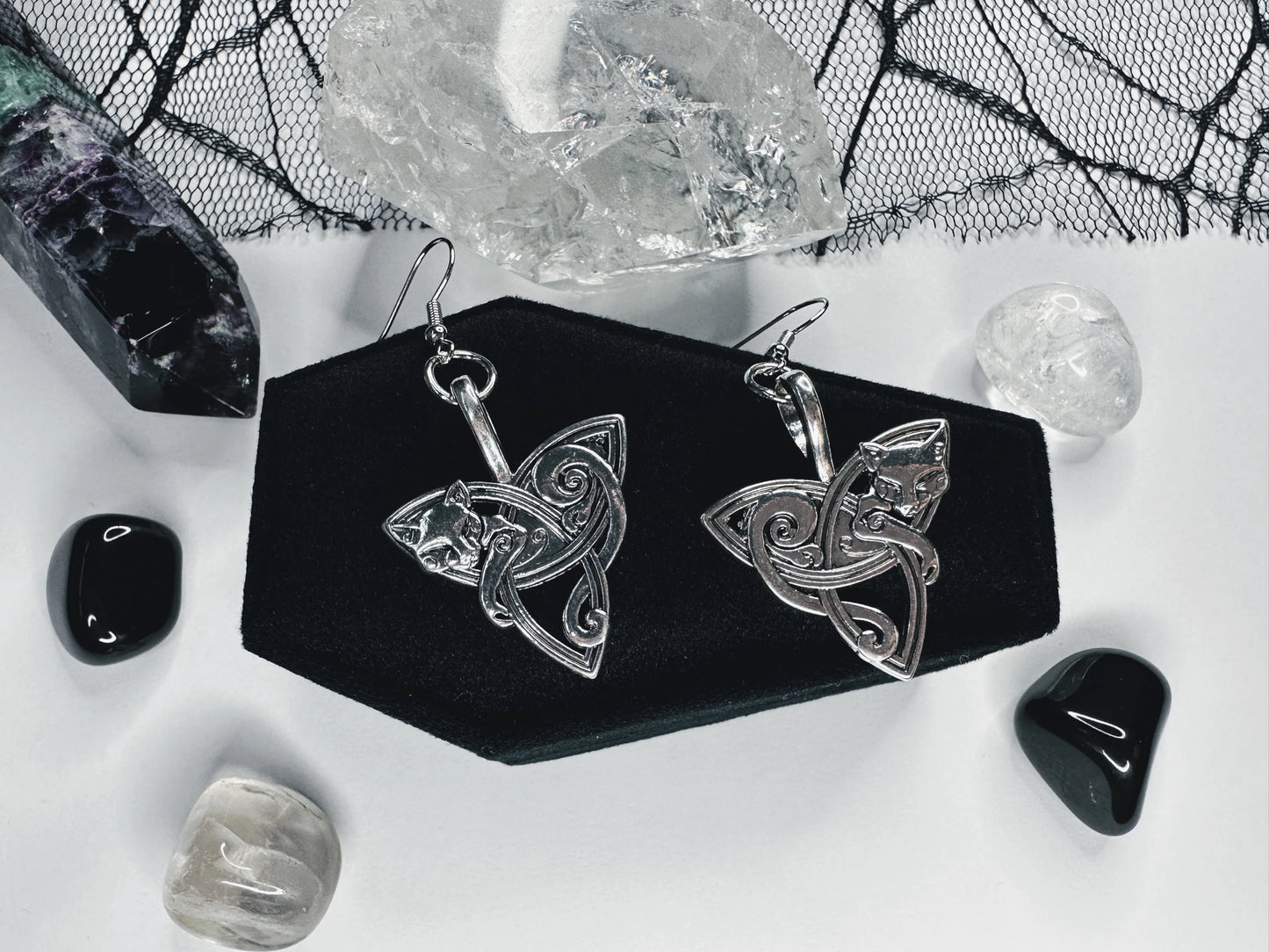 Bastet's Protection Earrings