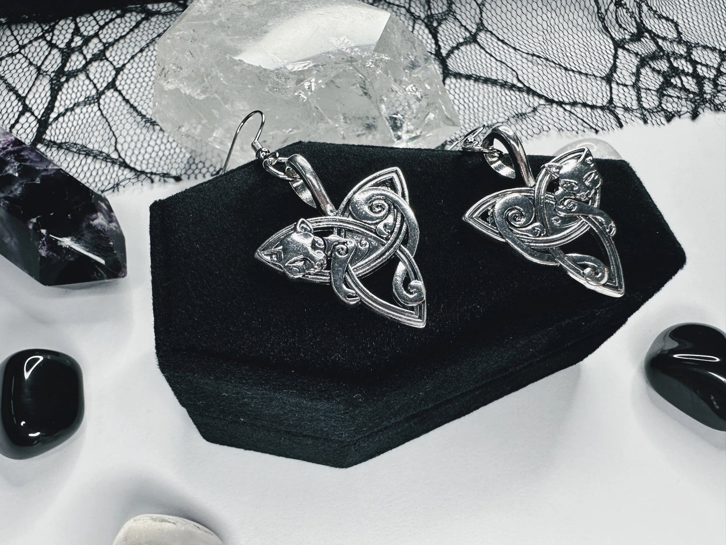 Bastet's Protection Earrings