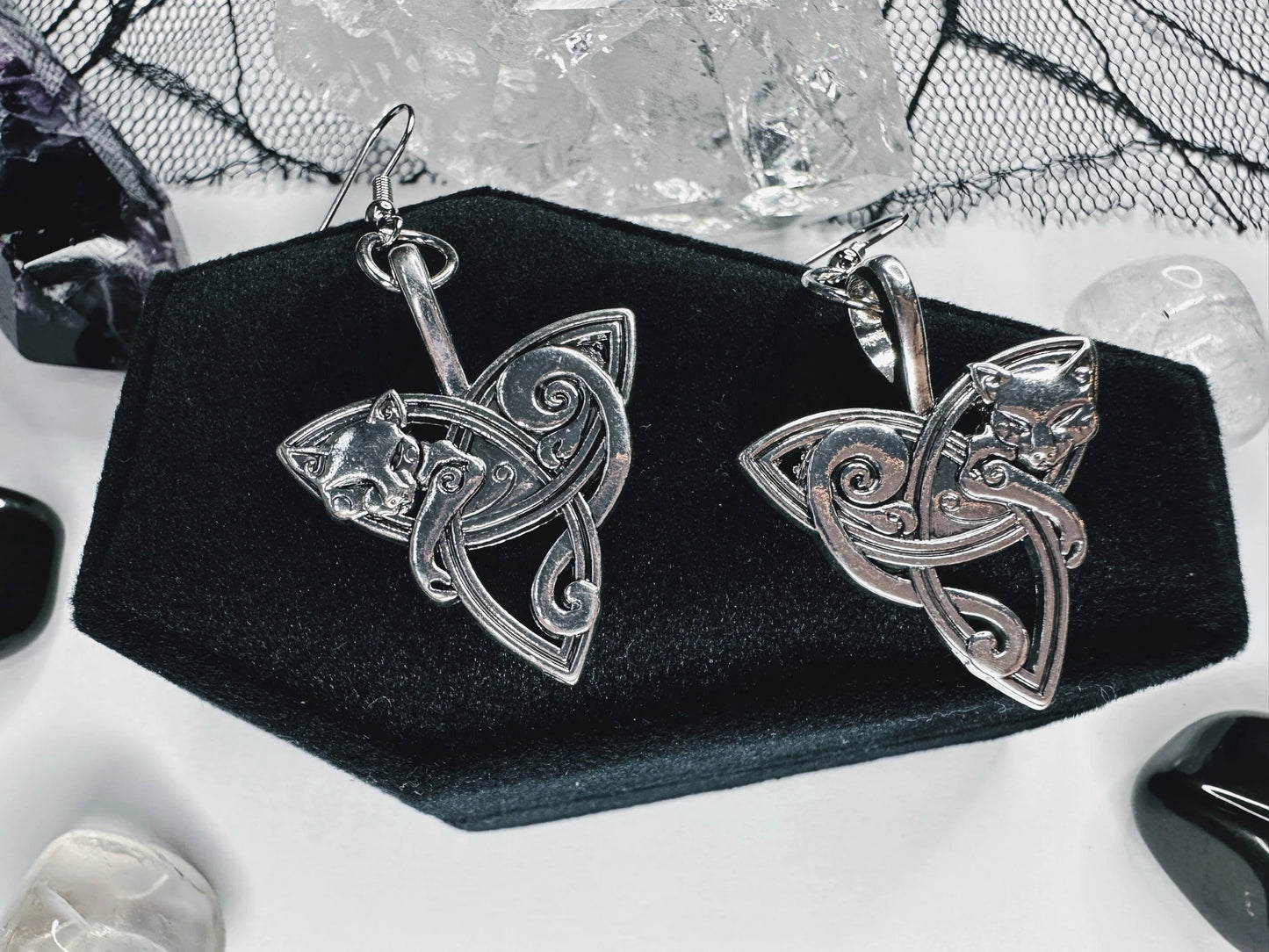 Bastet's Protection Earrings