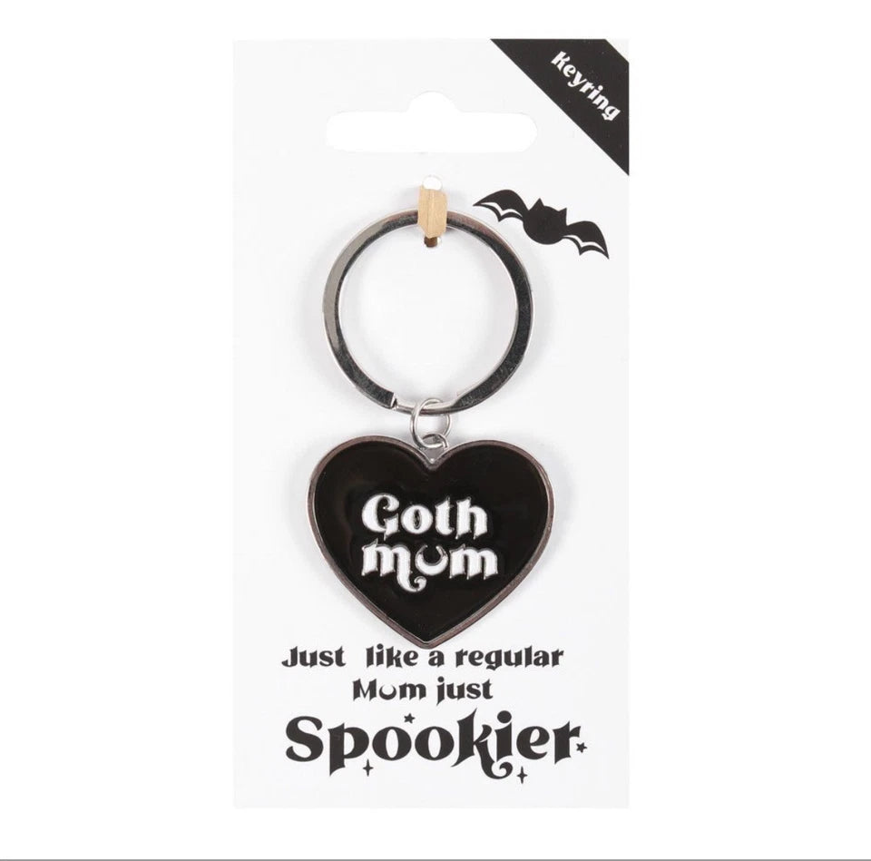 Goth Mum Keyring