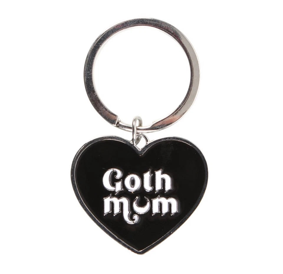 Goth Mum Keyring