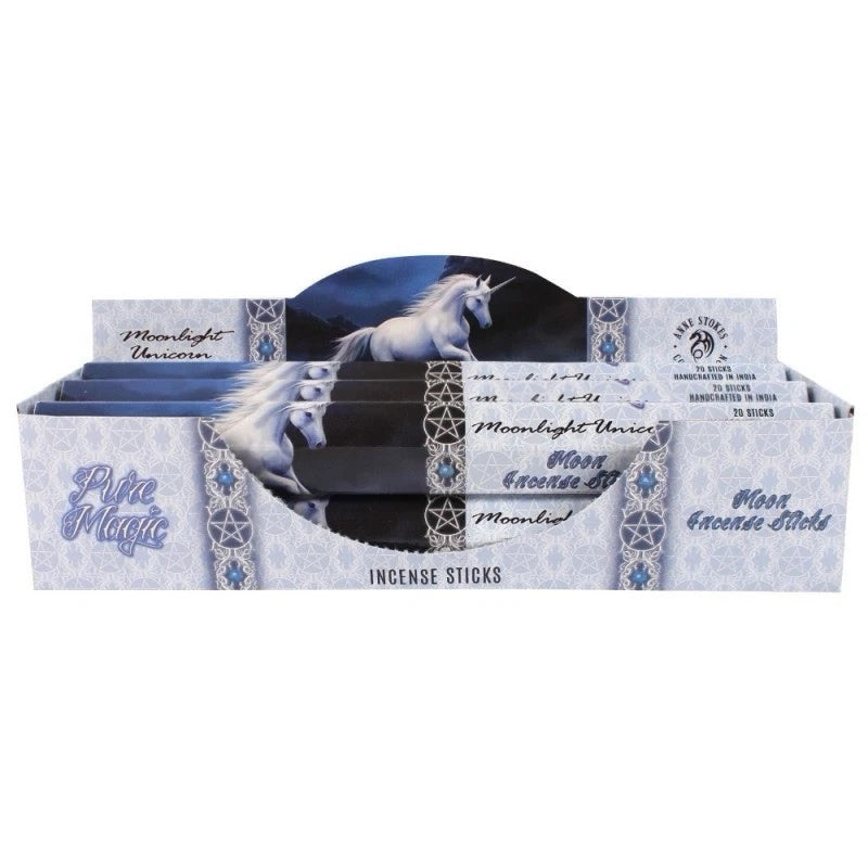 Anne Stokes Moonlight Unicorn Incense Sticks