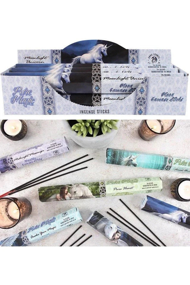 Anne Stokes Moonlight Unicorn Incense Sticks