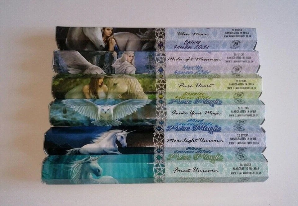 Anne Stokes Moonlight Unicorn Incense Sticks