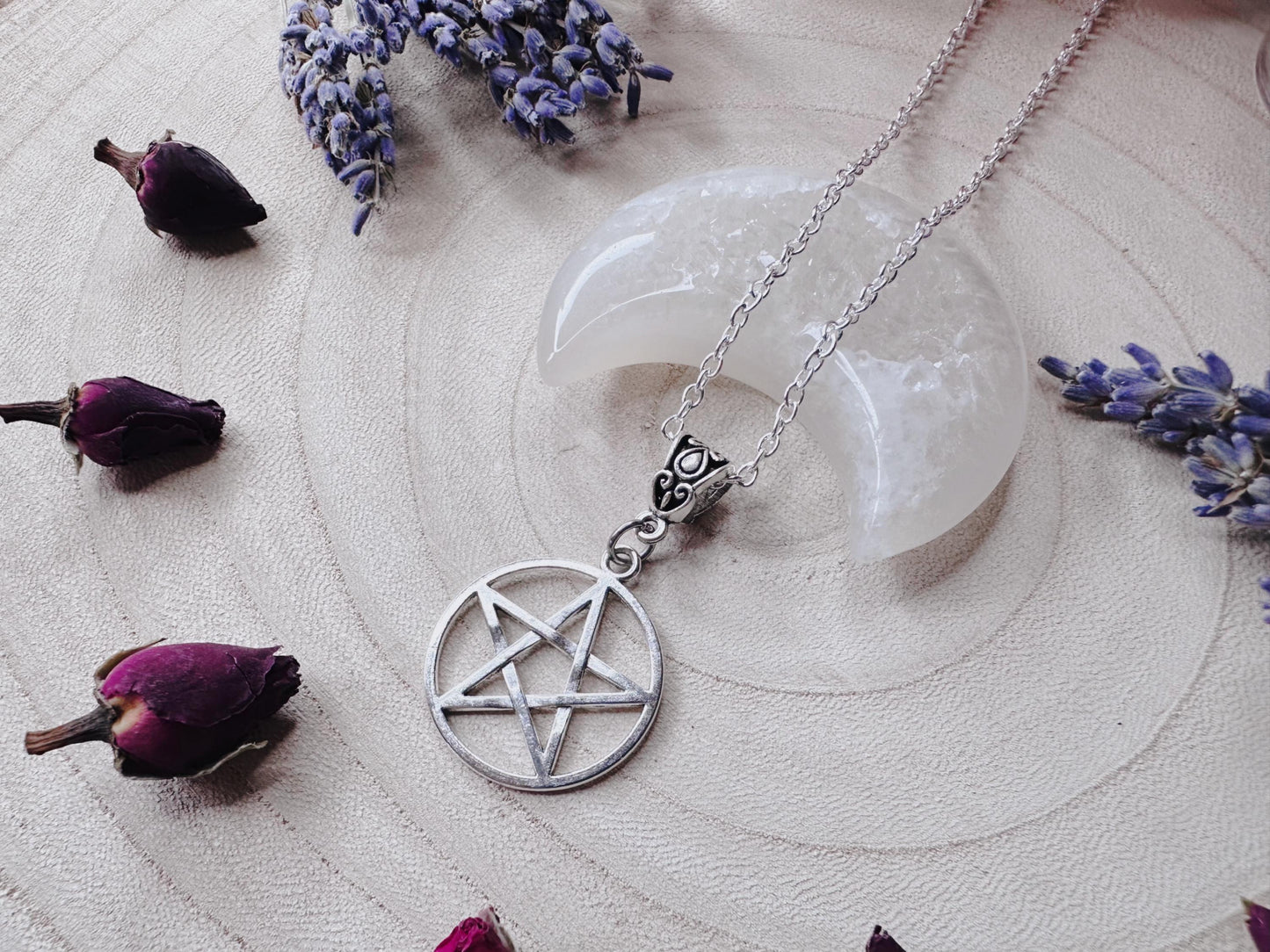 Silver Pentagram Necklace