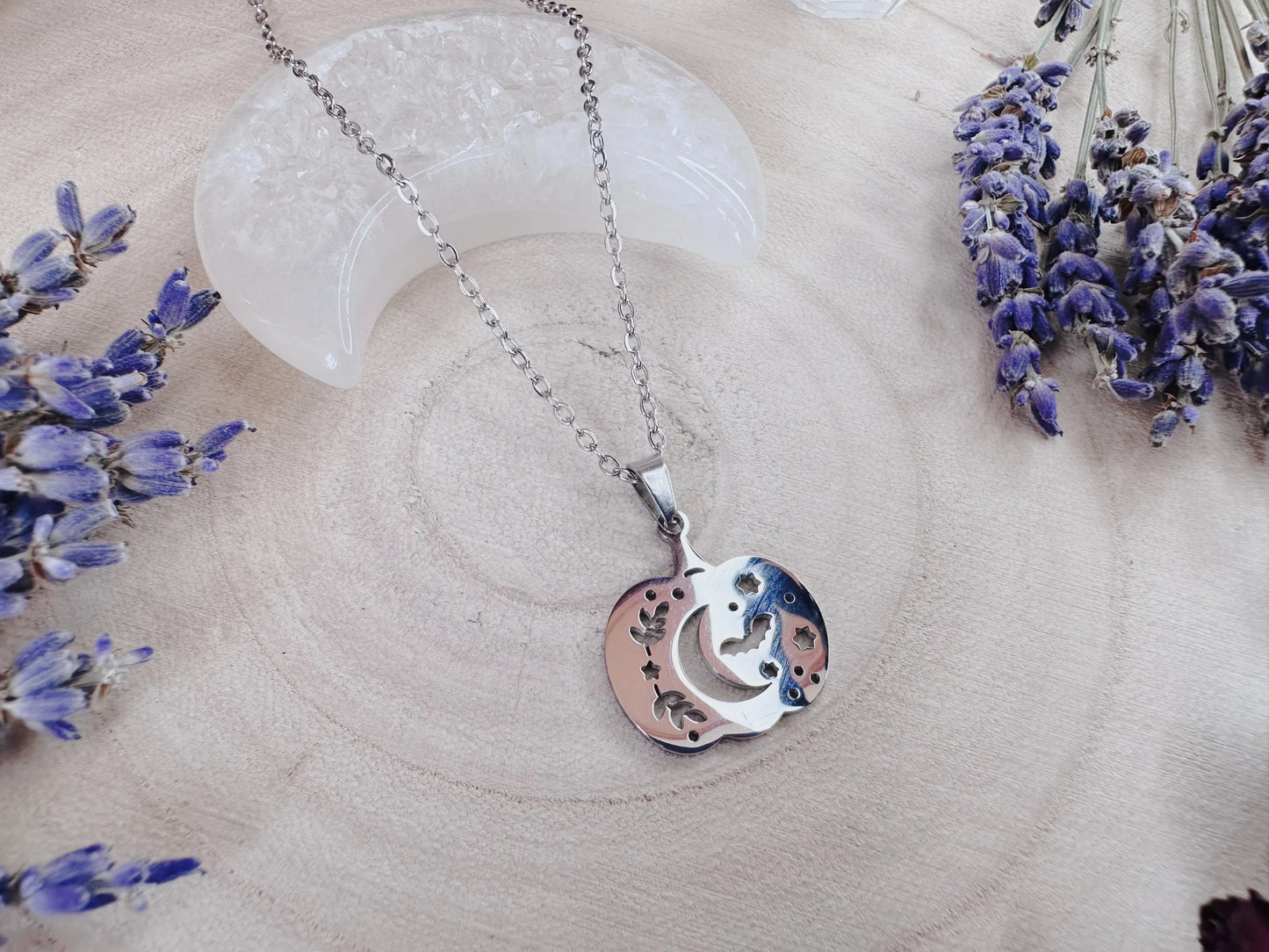 Stainless Steel Pumpkin Necklace