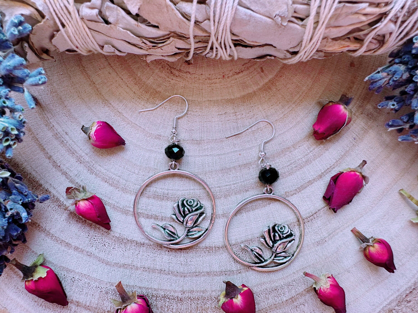 The Rose Of Beauty Earrings