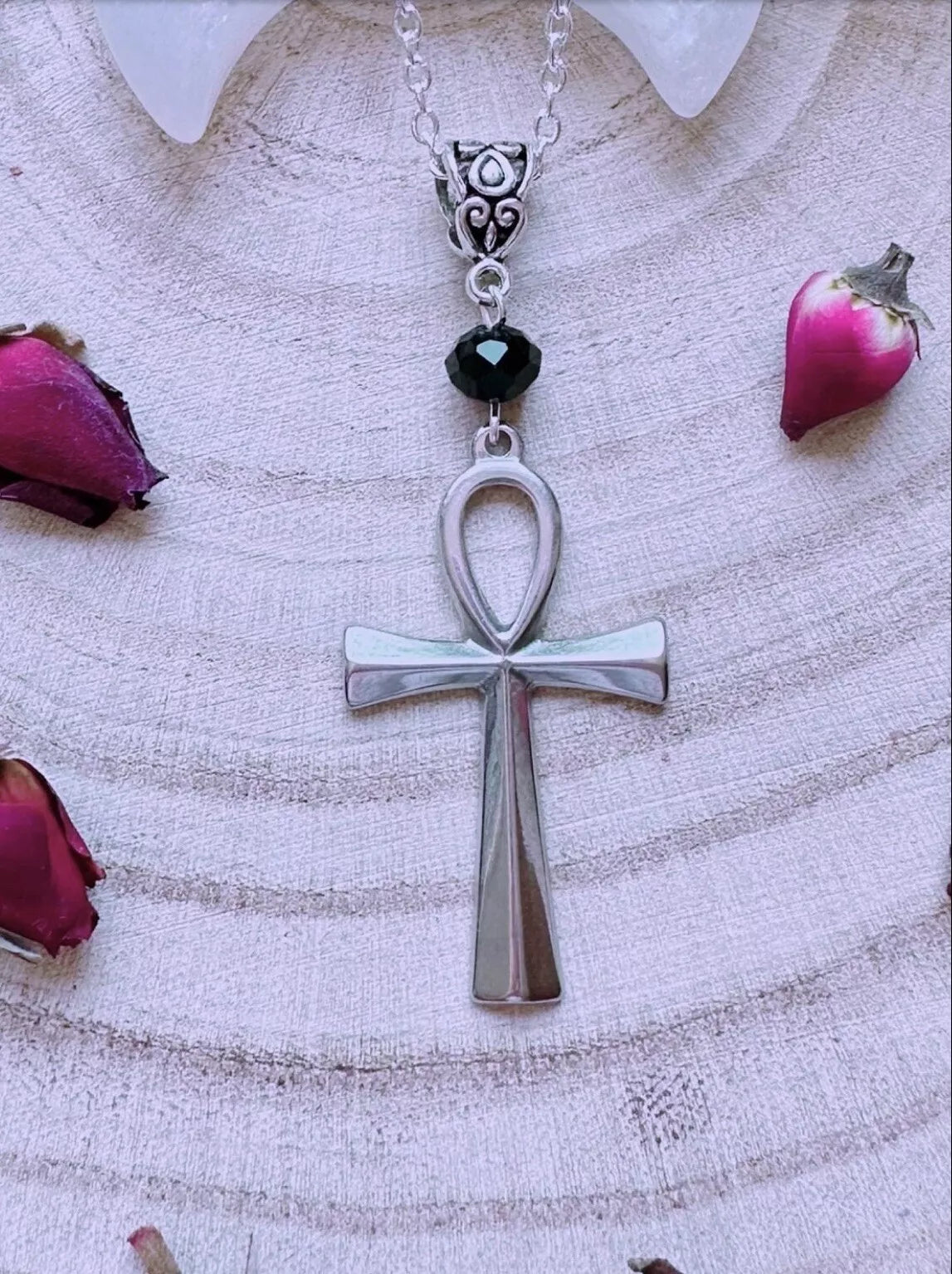 Stainless Steel Ankh Necklace