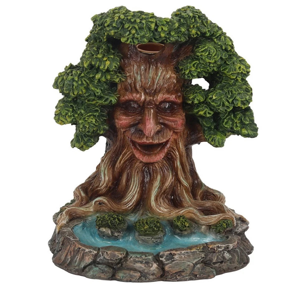 Tree Man Pond Backflow Incense Cone Burner