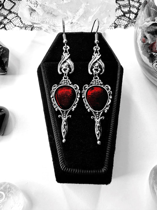 Vampira's Reflection Earrings