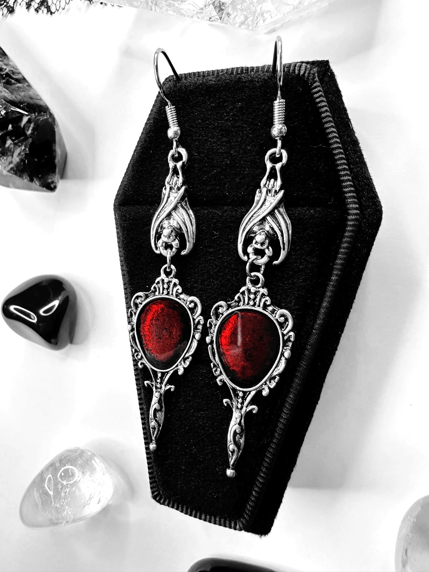 Vampira's Reflection Earrings