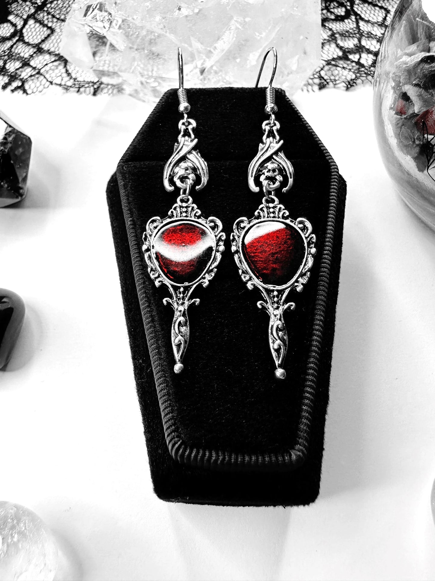 Vampira's Reflection Earrings
