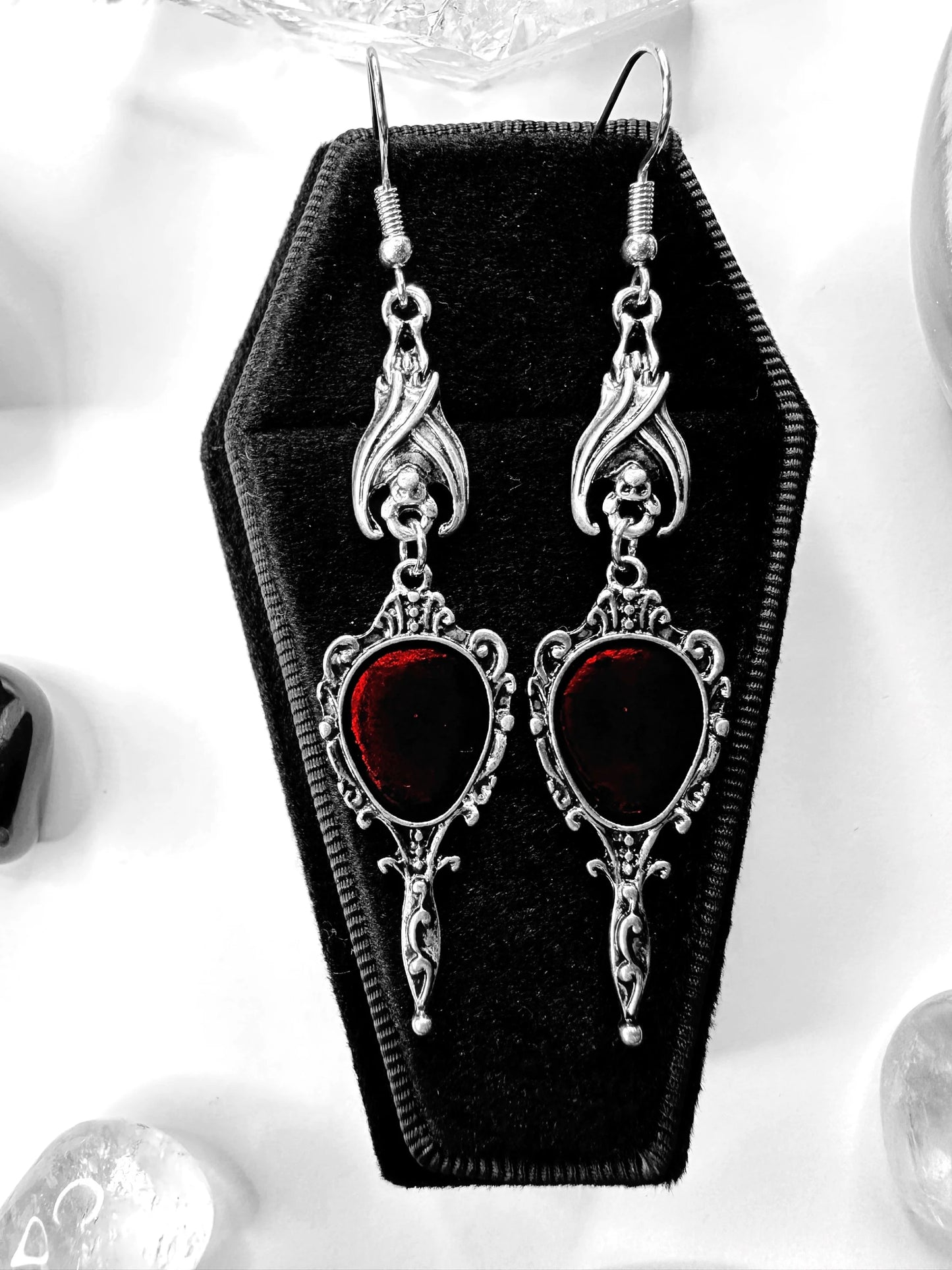 Vampira's Reflection Earrings