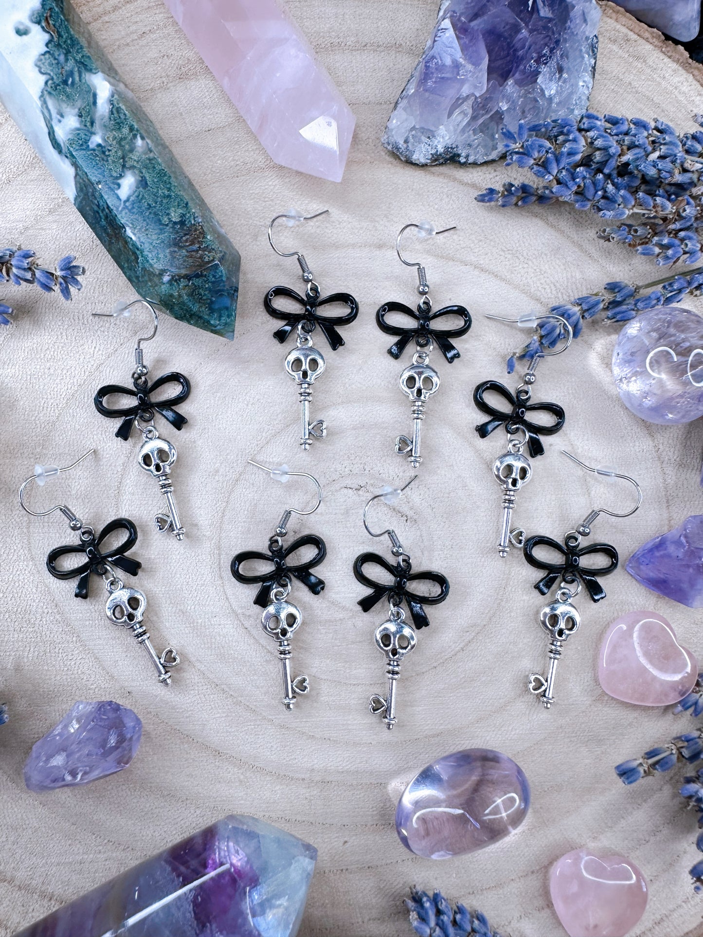 Skeleton Key Earrings