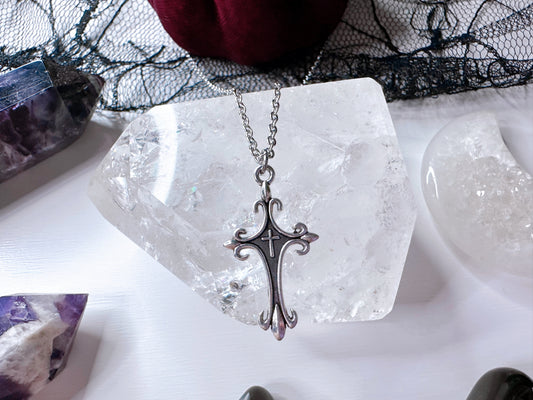 Gothic Cross Necklace