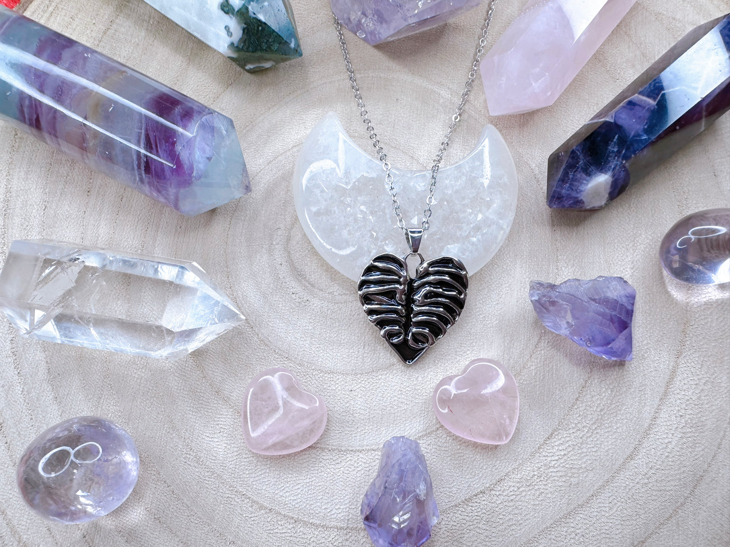 Caged Heart Necklace