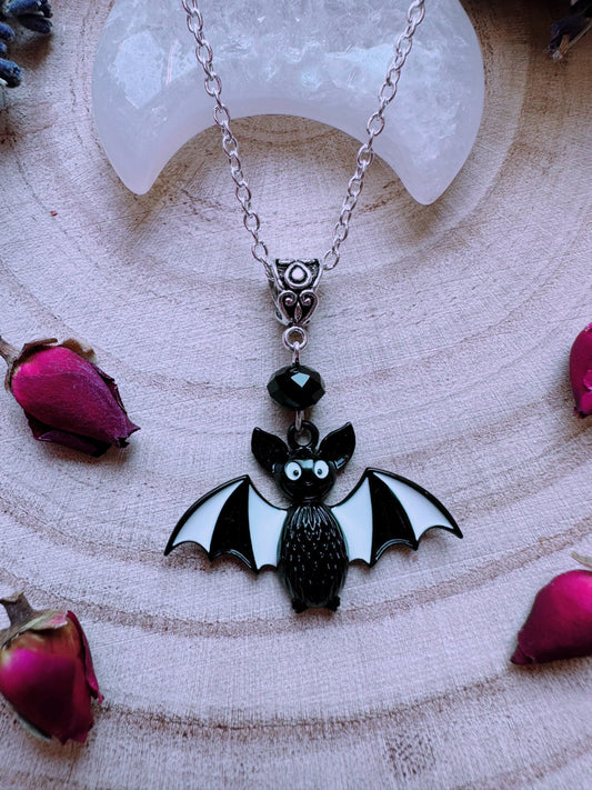 Beetle Bat Necklace