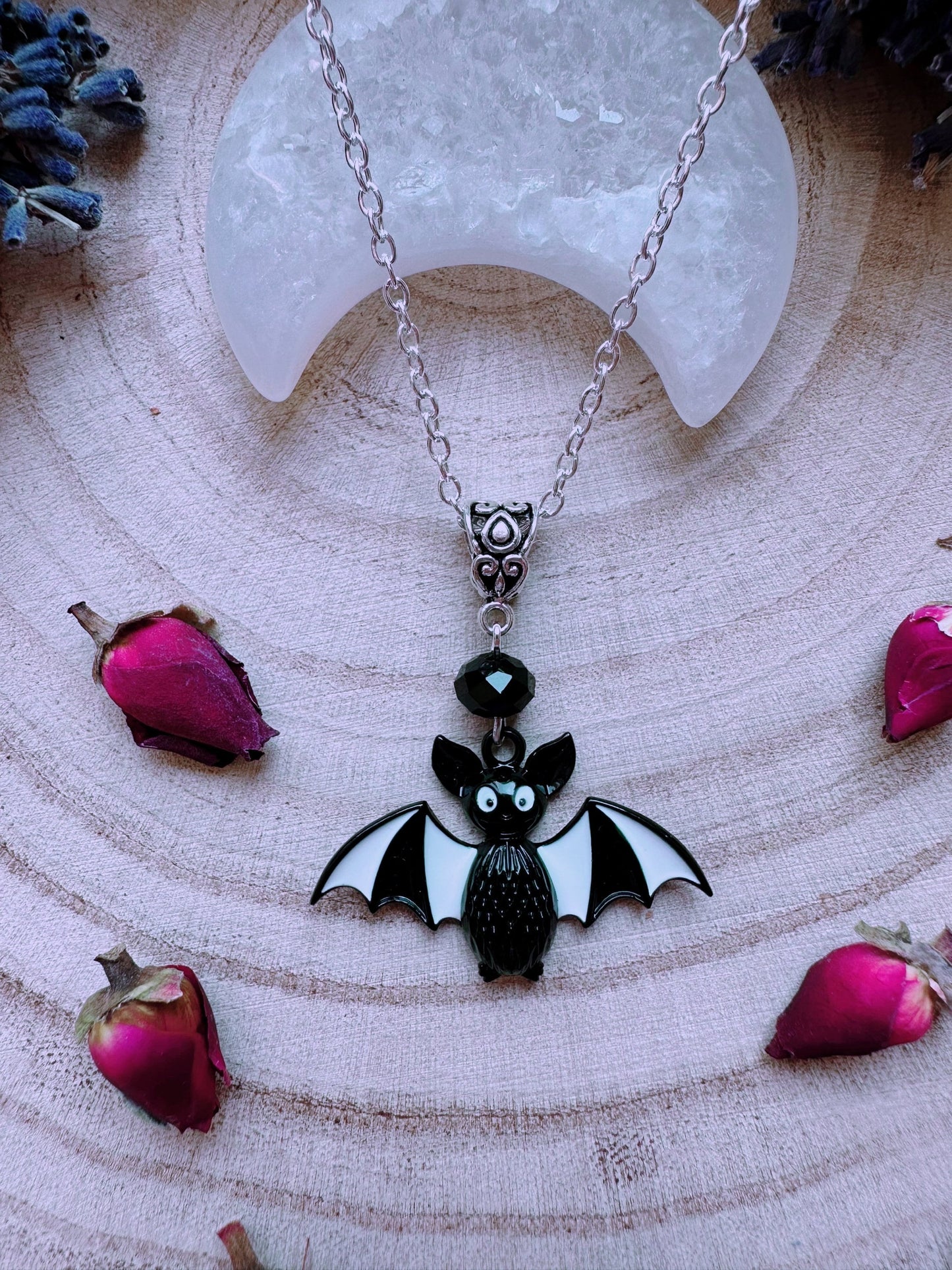 Beetle Bat Necklace