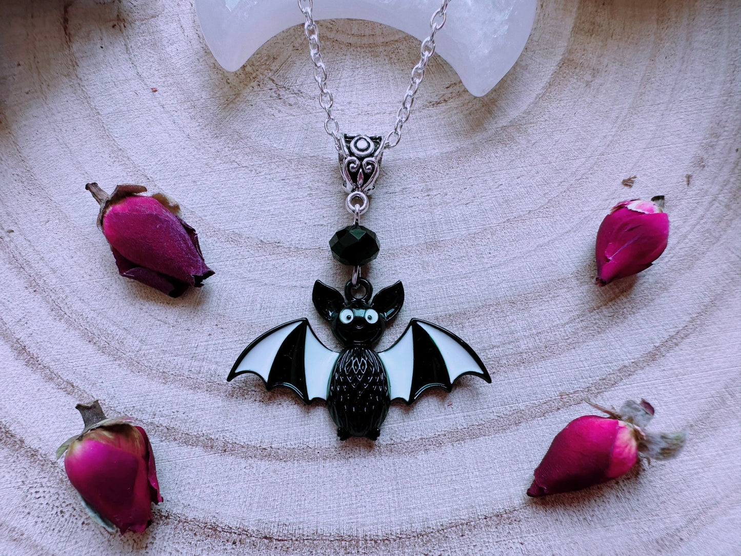 Beetle Bat Necklace
