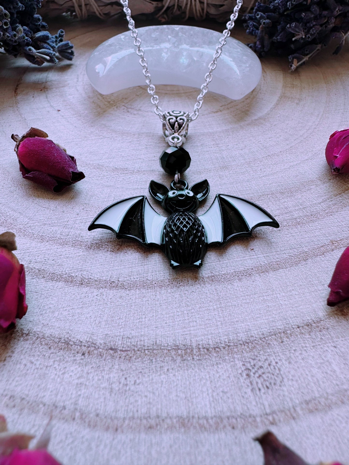 Beetle Bat Necklace