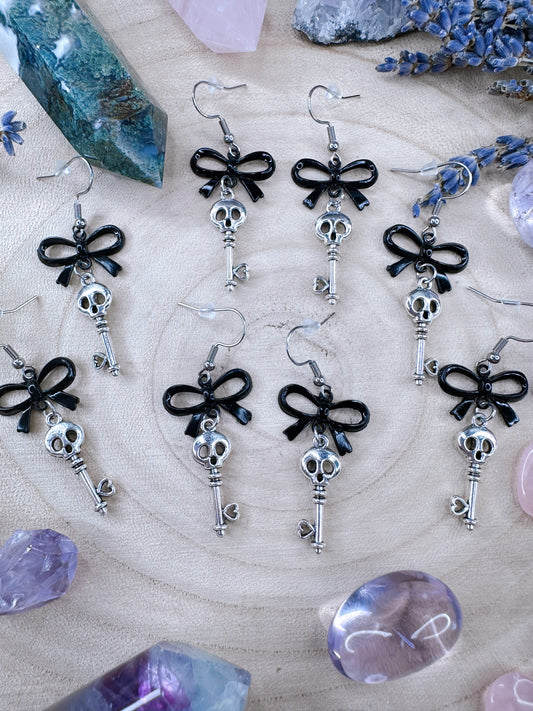 Skeleton Key Earrings