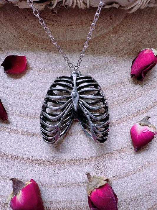 Anatomical Rib Cage Necklace