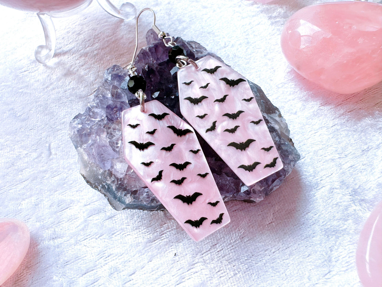 Casket Of Bats Earrings