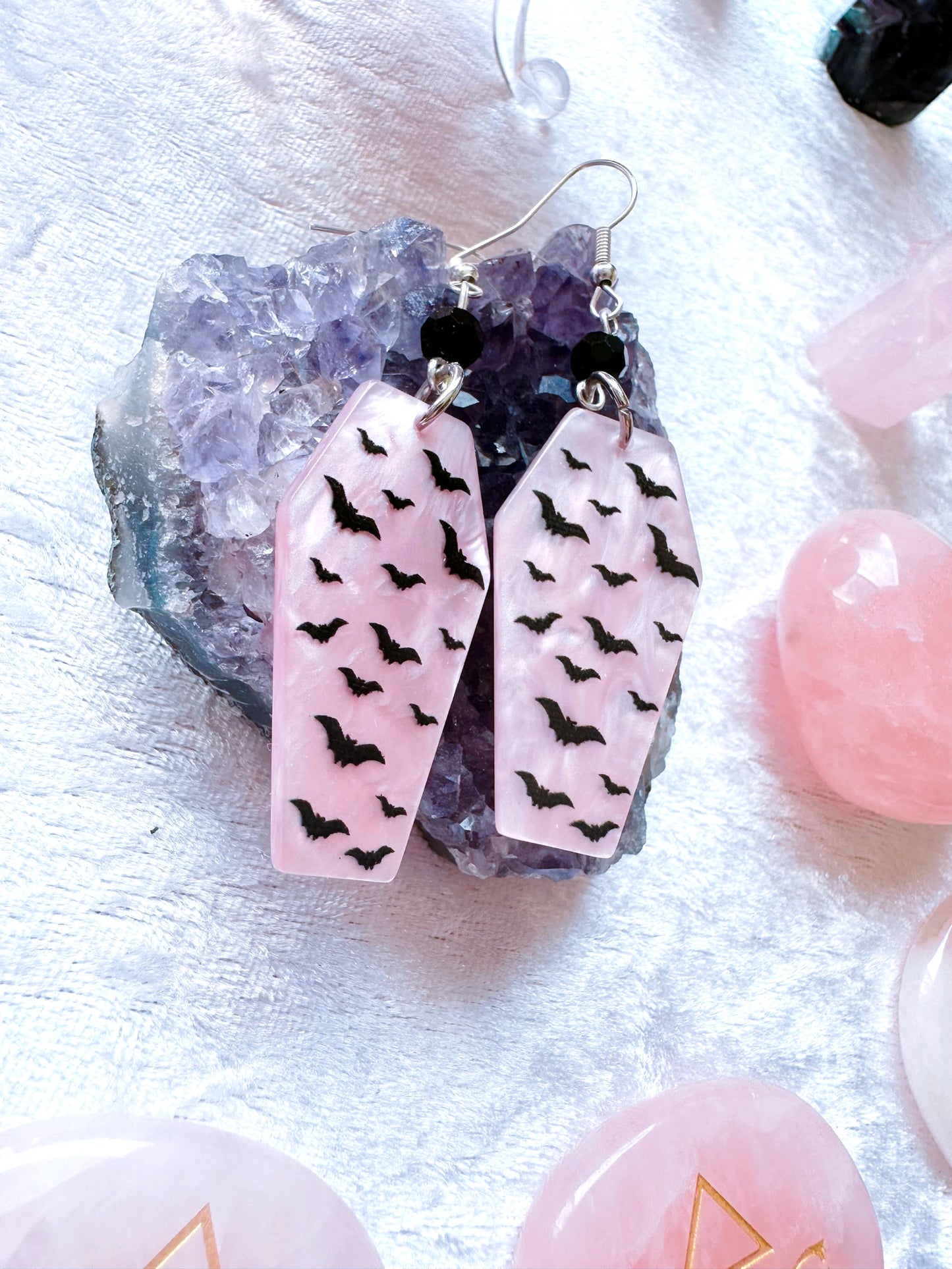 Casket Of Bats Earrings