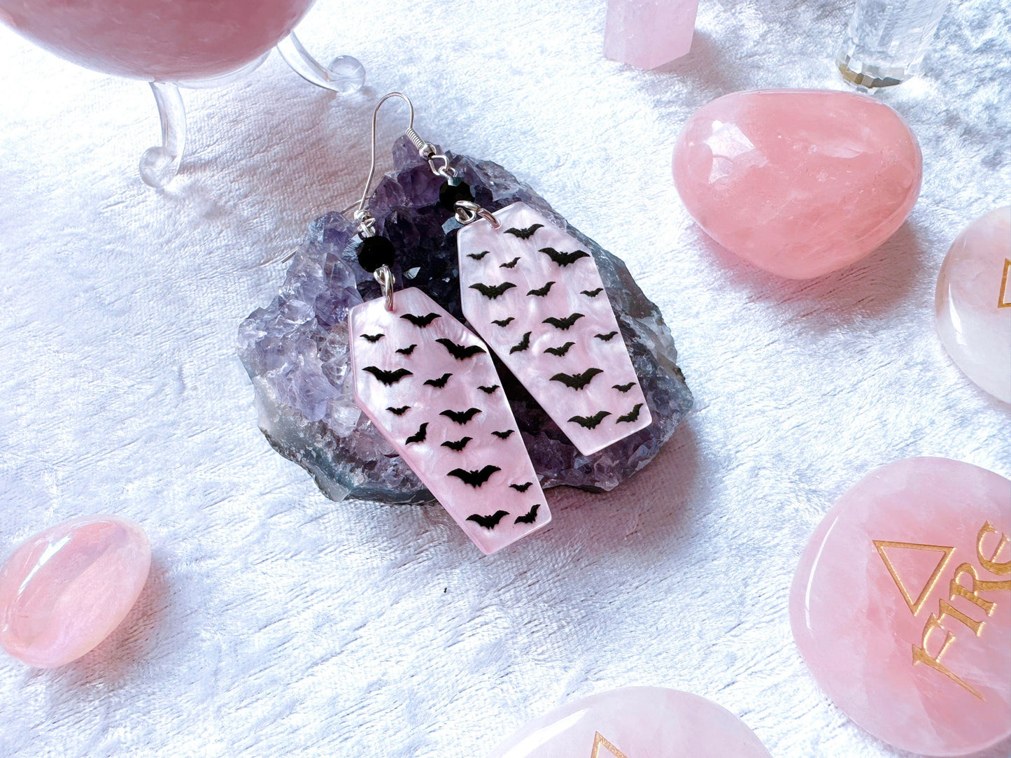 Casket Of Bats Earrings