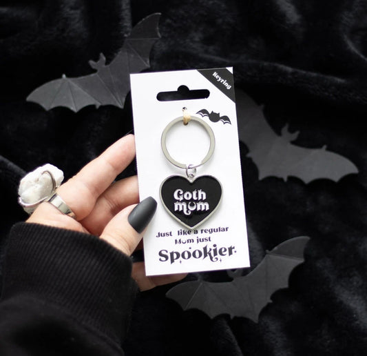 Goth Mum Keyring