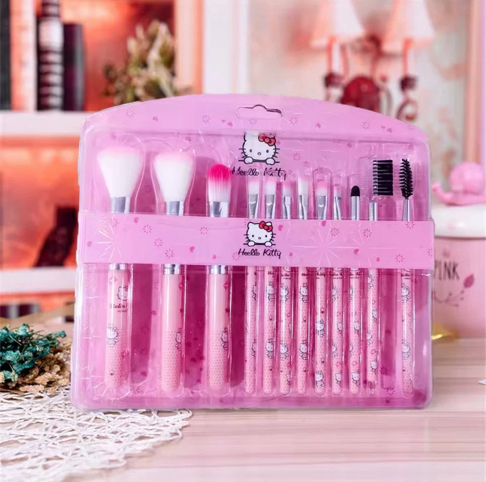 Hello Kitty 12 Piece Makeup Brushes