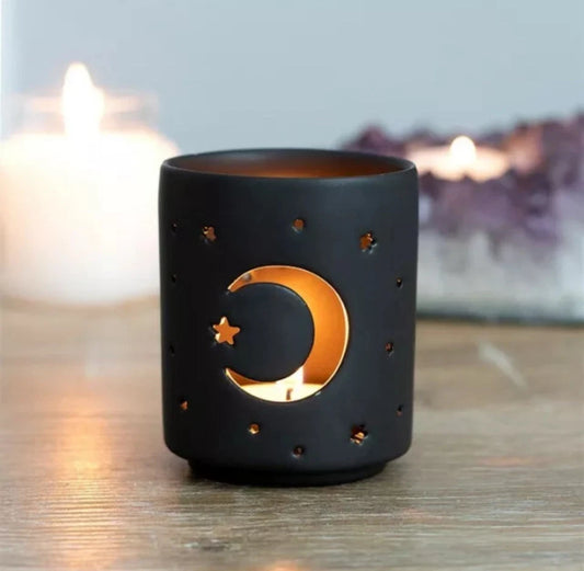 Mystical Moon Tealight Holder