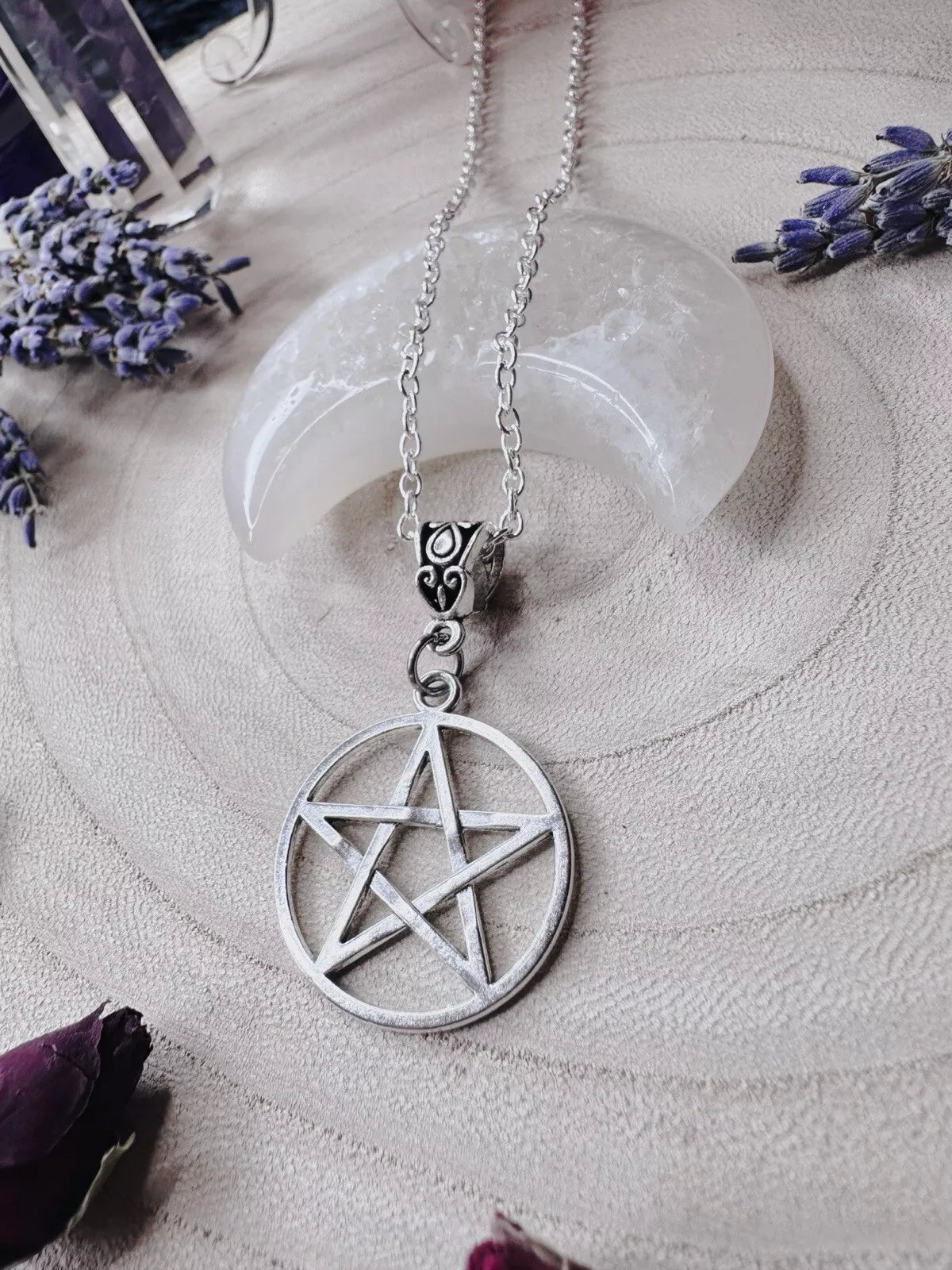 Silver Pentagram Necklace