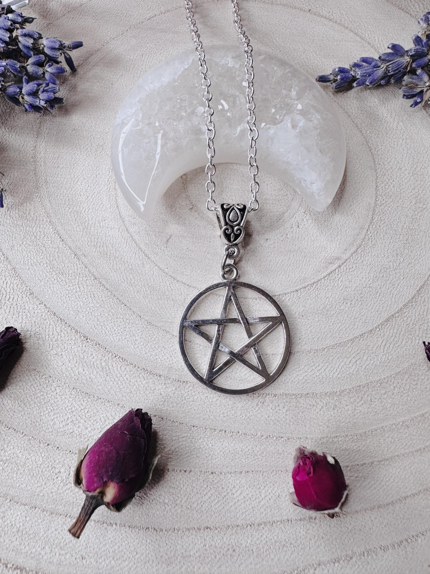 Silver Pentagram Necklace