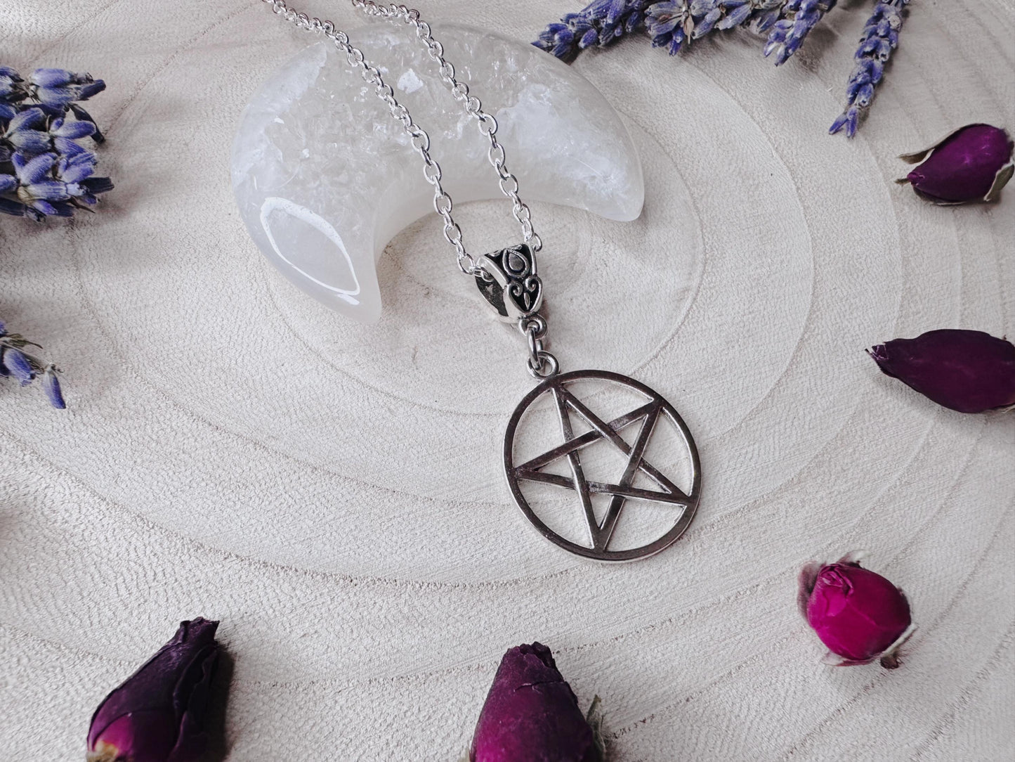 Silver Pentagram Necklace
