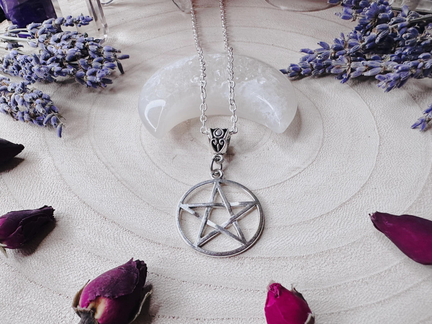 Silver Pentagram Necklace