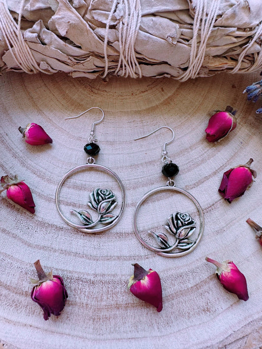 The Rose Of Beauty Earrings