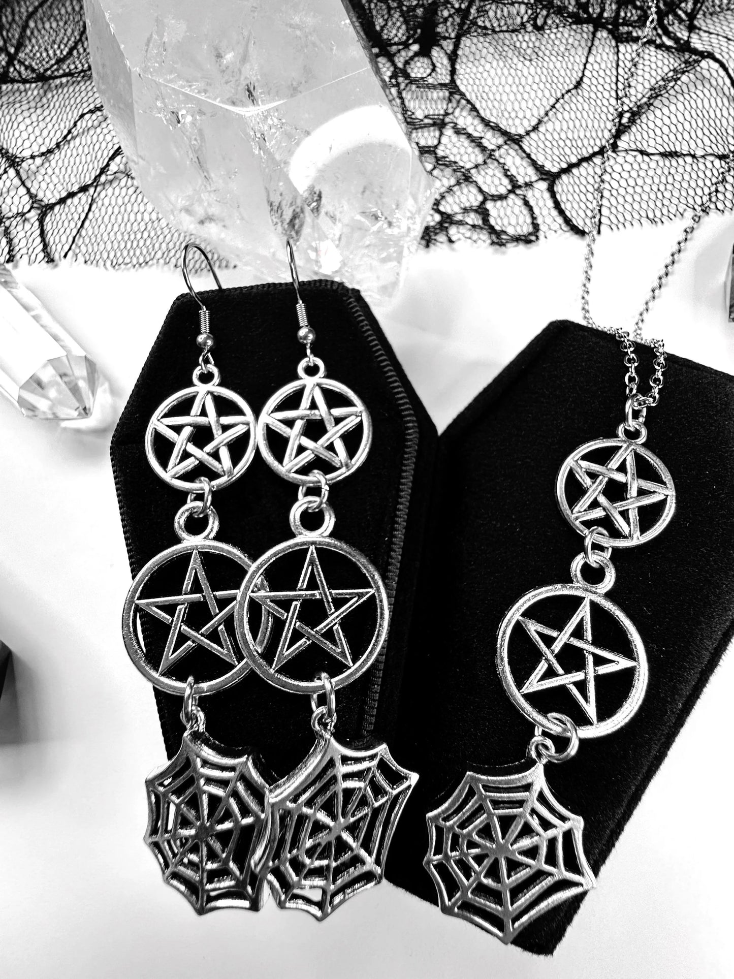 Web Of Protection Jewellery Set