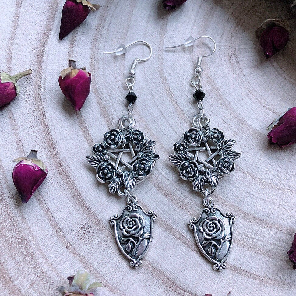 Wiccan Warrior Earrings