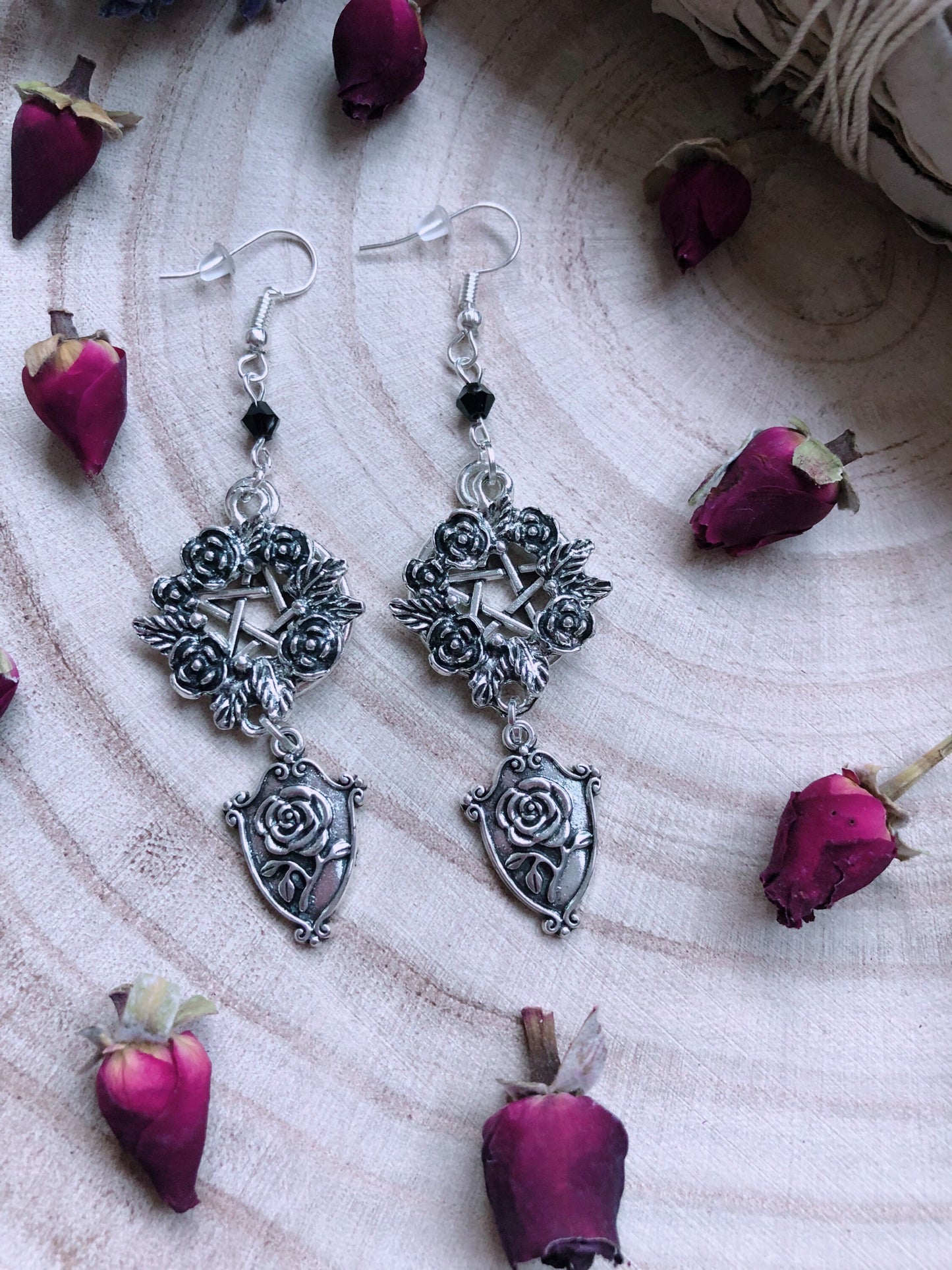 Wiccan Warrior Earrings
